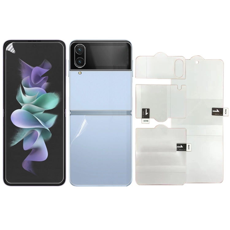 Full Screen Protector Pellicola idrogel antideflagrante, For Samsung Galaxy Z Flip4(External Screen)(1 PC), For Samsung Galaxy Z Flip4(Front Screen) (1 PC), For Samsung Galaxy Z Flip4(Internal+External Screen) (1 PC)                                    ...
