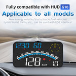 G10 5.5 pollici Car HUD GPS Head Up Display Tachimetro Contachilometri LED Proiettore per parabrezza, G10