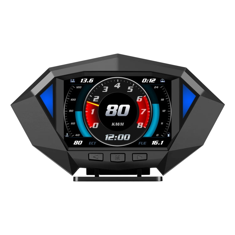 P1 3,5 pollici Auto OBD2 GPS HUD Head Up System Display del misuratore del tachimetro digitale intelligente, P1