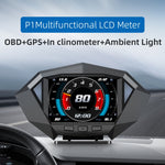 P1 3,5 pollici Auto OBD2 GPS HUD Head Up System Display del misuratore del tachimetro digitale intelligente, P1