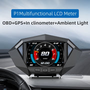 P1 3,5 pollici Auto OBD2 GPS HUD Head Up System Display del misuratore del tachimetro digitale intelligente, P1