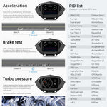 P1 3,5 pollici Auto OBD2 GPS HUD Head Up System Display del misuratore del tachimetro digitale intelligente, P1