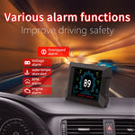 P22 Proiettore per parabrezza a doppio sistema HUD Head Up Display da 3,5 pollici per auto GPS OBD2, P22