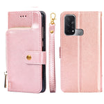 Borsa con cerniera PU + TPU Custodia per telefono in pelle con vibrazione orizzontale, For OPPO Reno5 A, For OPPO Reno6 4G, For OPPO Reno8 5G, For OPPO Reno8 Pro 5G, For OPPO Reno8 Pro+ 5G, For OPPO Realme GT Master/Q3 Pro Carnival