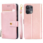 Borsa con cerniera PU + TPU Custodia per telefono in pelle con vibrazione orizzontale, For OPPO Reno5 A, For OPPO Reno6 4G, For OPPO Reno8 5G, For OPPO Reno8 Pro 5G, For OPPO Reno8 Pro+ 5G, For OPPO Realme GT Master/Q3 Pro Carnival