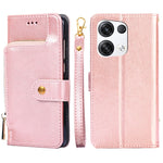 Borsa con cerniera PU + TPU Custodia per telefono in pelle con vibrazione orizzontale, For OPPO Reno5 A, For OPPO Reno6 4G, For OPPO Reno8 5G, For OPPO Reno8 Pro 5G, For OPPO Reno8 Pro+ 5G, For OPPO Realme GT Master/Q3 Pro Carnival