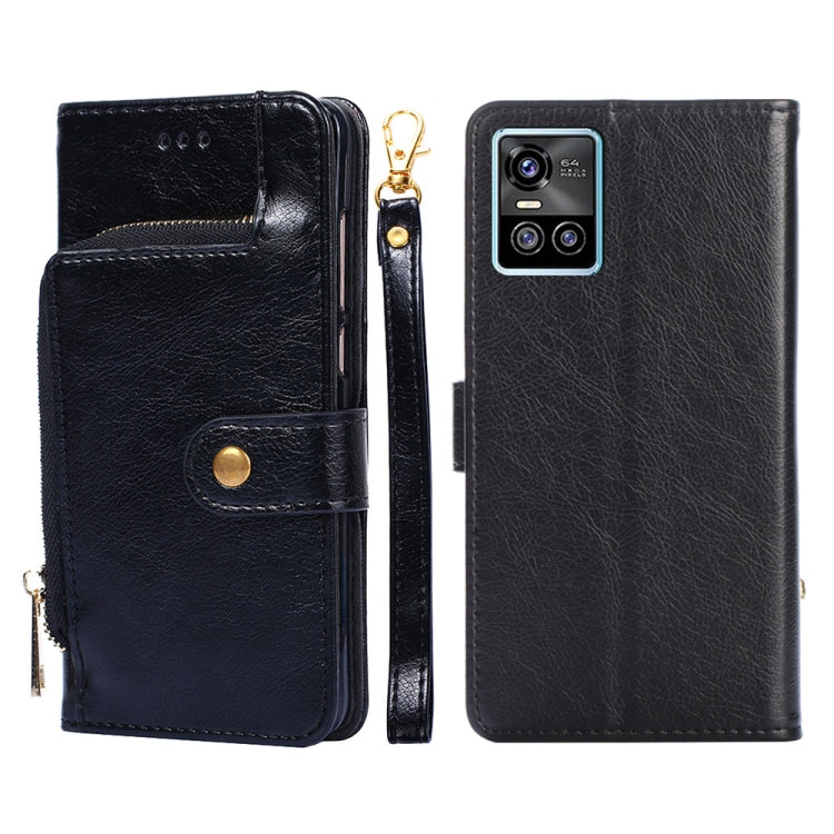 Borsa con cerniera PU + TPU Custodia per telefono in pelle con vibrazione orizzontale, For vivo S10/S10 Pro, For vivo S15 5G, For vivo S15 Pro 5G, For vivo S15e 5G/T1 Snapdragon 778G, For vivo X60 Pro Global Version/X60 Curved Screen, For vivo X70