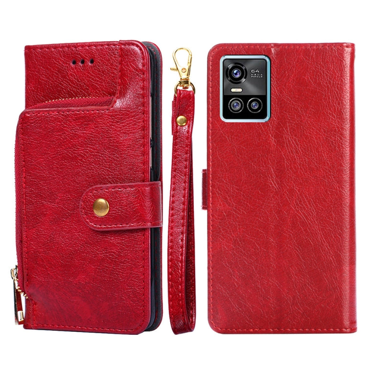 Borsa con cerniera PU + TPU Custodia per telefono in pelle con vibrazione orizzontale, For vivo S10/S10 Pro, For vivo S15 5G, For vivo S15 Pro 5G, For vivo S15e 5G/T1 Snapdragon 778G, For vivo X60 Pro Global Version/X60 Curved Screen, For vivo X70
