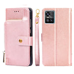 Borsa con cerniera PU + TPU Custodia per telefono in pelle con vibrazione orizzontale, For vivo S10/S10 Pro, For vivo S15 5G, For vivo S15 Pro 5G, For vivo S15e 5G/T1 Snapdragon 778G, For vivo X60 Pro Global Version/X60 Curved Screen, For vivo X70