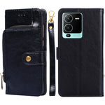 Borsa con cerniera PU + TPU Custodia per telefono in pelle con vibrazione orizzontale, For vivo S10/S10 Pro, For vivo S15 5G, For vivo S15 Pro 5G, For vivo S15e 5G/T1 Snapdragon 778G, For vivo X60 Pro Global Version/X60 Curved Screen, For vivo X70