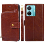 Borsa con cerniera PU + TPU Custodia per telefono in pelle con vibrazione orizzontale, For vivo S10/S10 Pro, For vivo S15 5G, For vivo S15 Pro 5G, For vivo S15e 5G/T1 Snapdragon 778G, For vivo X60 Pro Global Version/X60 Curved Screen, For vivo X70