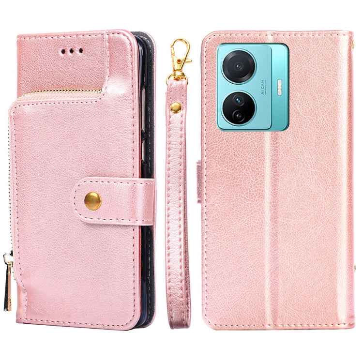 Borsa con cerniera PU + TPU Custodia per telefono in pelle con vibrazione orizzontale, For vivo S10/S10 Pro, For vivo S15 5G, For vivo S15 Pro 5G, For vivo S15e 5G/T1 Snapdragon 778G, For vivo X60 Pro Global Version/X60 Curved Screen, For vivo X70