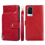 Borsa con cerniera PU + TPU Custodia per telefono in pelle con vibrazione orizzontale, For vivo S10/S10 Pro, For vivo S15 5G, For vivo S15 Pro 5G, For vivo S15e 5G/T1 Snapdragon 778G, For vivo X60 Pro Global Version/X60 Curved Screen, For vivo X70