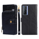 Borsa con cerniera PU + TPU Custodia per telefono in pelle con vibrazione orizzontale, For vivo S10/S10 Pro, For vivo S15 5G, For vivo S15 Pro 5G, For vivo S15e 5G/T1 Snapdragon 778G, For vivo X60 Pro Global Version/X60 Curved Screen, For vivo X70