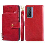 Borsa con cerniera PU + TPU Custodia per telefono in pelle con vibrazione orizzontale, For vivo S10/S10 Pro, For vivo S15 5G, For vivo S15 Pro 5G, For vivo S15e 5G/T1 Snapdragon 778G, For vivo X60 Pro Global Version/X60 Curved Screen, For vivo X70