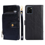 Borsa con cerniera PU + TPU Custodia per telefono in pelle con vibrazione orizzontale, For vivo X70 Pro, For vivo X70 Pro+, For vivo Y15s Global Version, For vivo Y21/Y21s/Y33s