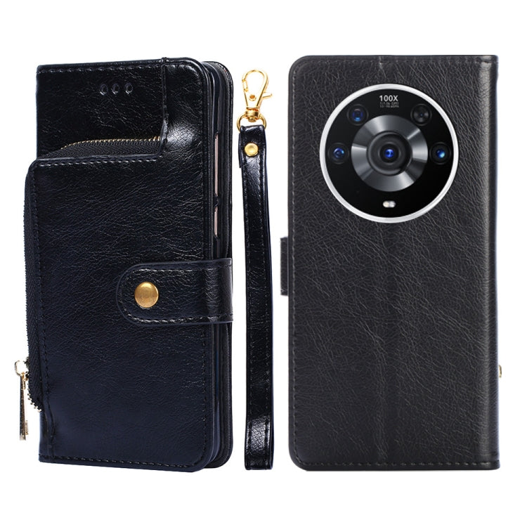 Borsa con cerniera PU + TPU Custodia per telefono in pelle con vibrazione orizzontale, For Honor Magic3, For Honor Magic3 Pro