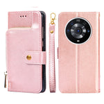 Borsa con cerniera PU + TPU Custodia per telefono in pelle con vibrazione orizzontale, For Honor Magic3, For Honor Magic3 Pro