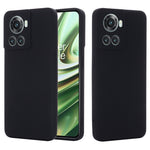 Custodia per telefono a copertura totale in silicone liquido tinta unita, For OnePlus ACE / 10R, For OnePlus Nord CE 2 Lite 5G, For Sony Xperia ACE III, For Xiaomi 12 Lite, For Xiaomi Poco M4 5G / Redmi Note 11R