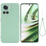 Custodia per telefono a copertura totale in silicone liquido tinta unita, For OnePlus ACE / 10R, For OnePlus Nord CE 2 Lite 5G, For Sony Xperia ACE III, For Xiaomi 12 Lite, For Xiaomi Poco M4 5G / Redmi Note 11R