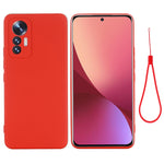 Custodia per telefono a copertura totale in silicone liquido tinta unita, For OnePlus ACE / 10R, For OnePlus Nord CE 2 Lite 5G, For Sony Xperia ACE III, For Xiaomi 12 Lite, For Xiaomi Poco M4 5G / Redmi Note 11R