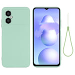 Custodia per telefono a copertura totale in silicone liquido tinta unita, For OnePlus ACE / 10R, For OnePlus Nord CE 2 Lite 5G, For Sony Xperia ACE III, For Xiaomi 12 Lite, For Xiaomi Poco M4 5G / Redmi Note 11R