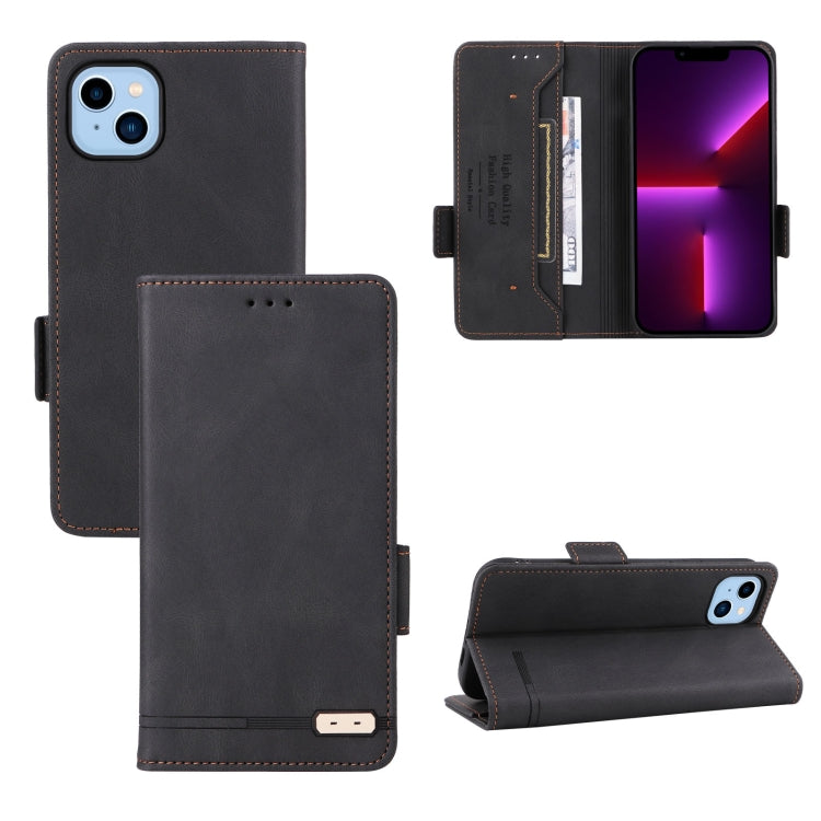 Custodia portafoglio in pelle con chiusura magnetica per iPhone 1