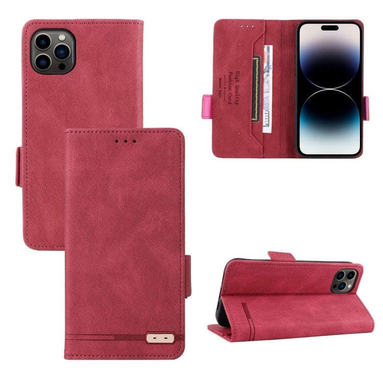 Custodia portafoglio in pelle con chiusura magnetica per iPhone 1
