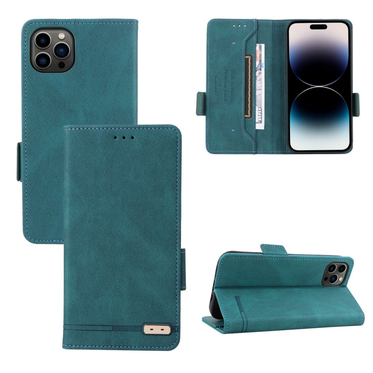 Custodia portafoglio in pelle con chiusura magnetica per iPhone 1