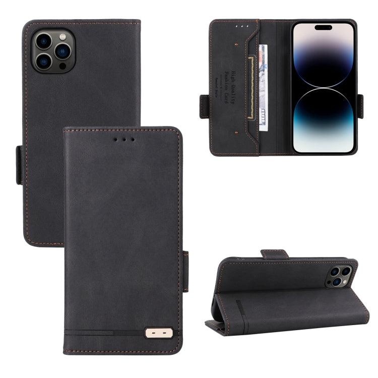 Custodia portafoglio in pelle con chiusura magnetica per iPhone 1