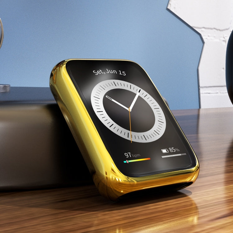 Custodia protettiva per orologio galvanico in TPU, For Huawei Watch Fit 2