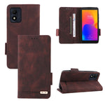 Custodia per telefono in pelle con chiusura magnetica, For Alcatel 1B 2022, For OPPO A57 5G 2022 / Realme V23 5G, For Motorola Moto E32 4G, For Nokia C21 Plus