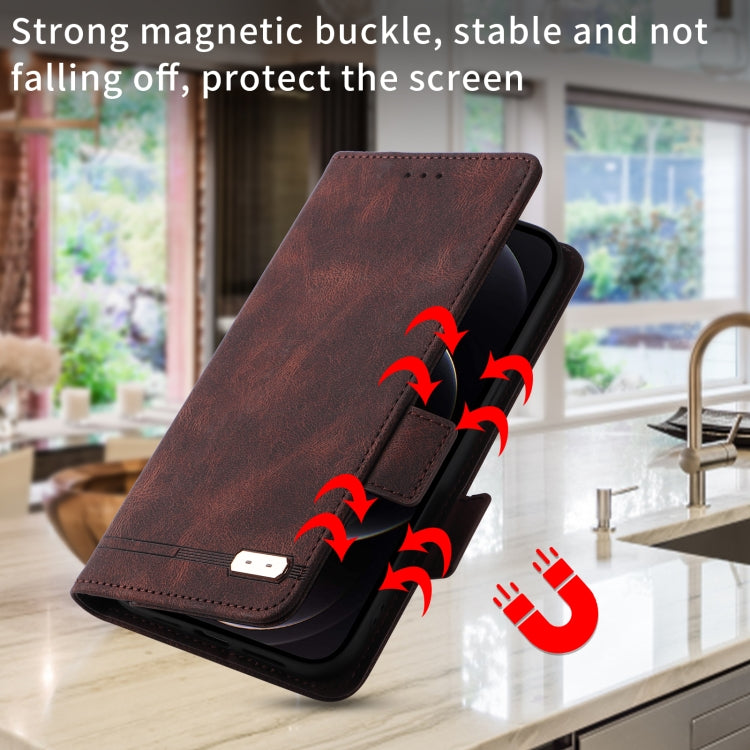 Custodia per telefono in pelle con chiusura magnetica, For Alcatel 1B 2022, For OPPO A57 5G 2022 / Realme V23 5G, For Motorola Moto E32 4G, For Nokia C21 Plus