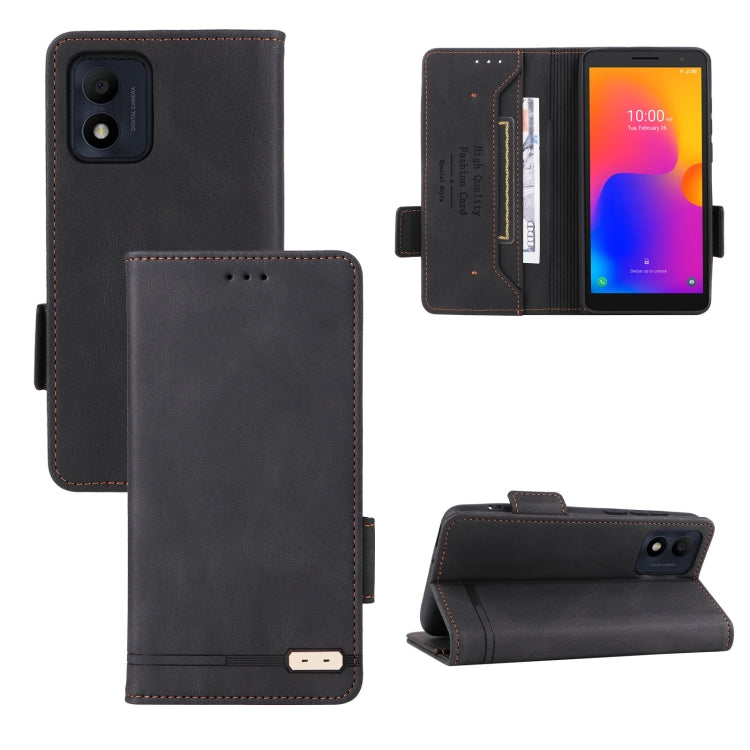 Custodia per telefono in pelle con chiusura magnetica, For Alcatel 1B 2022, For OPPO A57 5G 2022 / Realme V23 5G, For Motorola Moto E32 4G, For Nokia C21 Plus