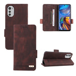 Custodia per telefono in pelle con chiusura magnetica, For Alcatel 1B 2022, For OPPO A57 5G 2022 / Realme V23 5G, For Motorola Moto E32 4G, For Nokia C21 Plus
