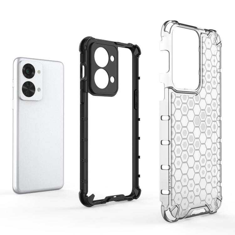 Custodia per telefono a nido d'ape, For OnePlus Nord 2T 5G, For OPPO A57 4G Global, For vivo T1 44W, For Honor 70 5G, For Honor 70 Pro 5G