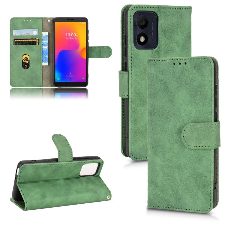 Custodia per telefono in pelle con vibrazione magnetica Skin Feel, For Alcatel 1B 2022, For Motorola Moto G52 JP Version, For UMIDIGI A13 / A13 Pro / A13S, For ZTE Blade A52