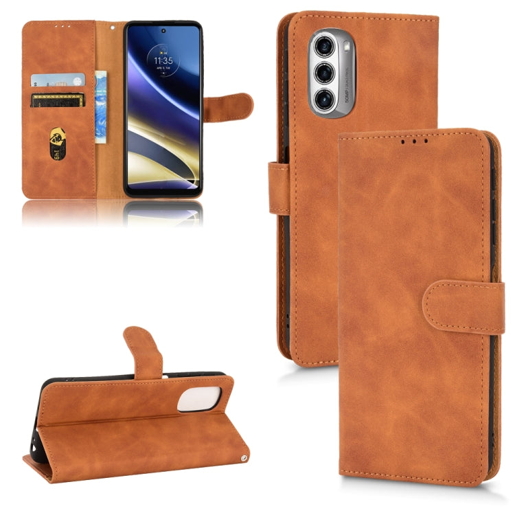 Custodia per telefono in pelle con vibrazione magnetica Skin Feel, For Alcatel 1B 2022, For Motorola Moto G52 JP Version, For UMIDIGI A13 / A13 Pro / A13S, For ZTE Blade A52