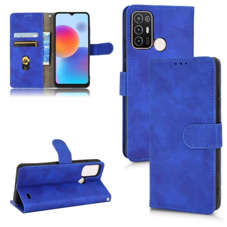 Custodia per telefono in pelle con vibrazione magnetica Skin Feel, For Alcatel 1B 2022, For Motorola Moto G52 JP Version, For UMIDIGI A13 / A13 Pro / A13S, For ZTE Blade A52