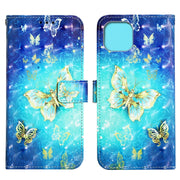 Custodia per telefono in pelle a vibrazione orizzontale con pittura 3D, For iPhone 14, For iPhone 14 Plus, For iPhone 14 Pro
