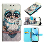 Custodia portafoglio in pelle per iPhone 14 Pro