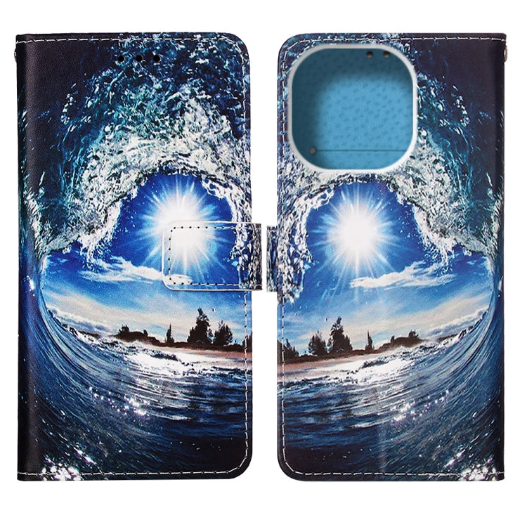 Custodia portafoglio in pelle con slot carte per iPhone 14 Pro Ma