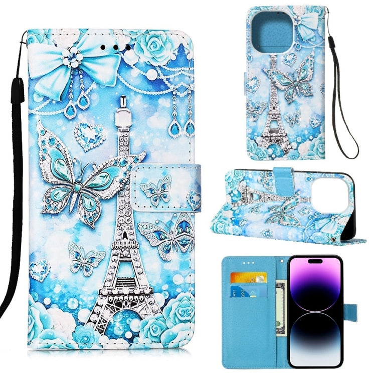 Custodia portafoglio in pelle con slot carte per iPhone 14 Pro Ma