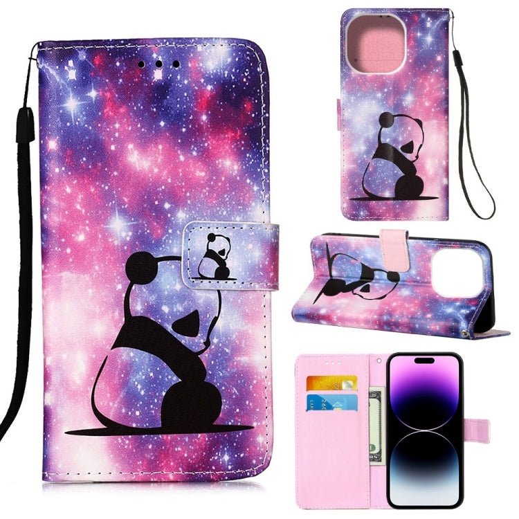 Custodia portafoglio in pelle con slot carte per iPhone 14 Pro Ma