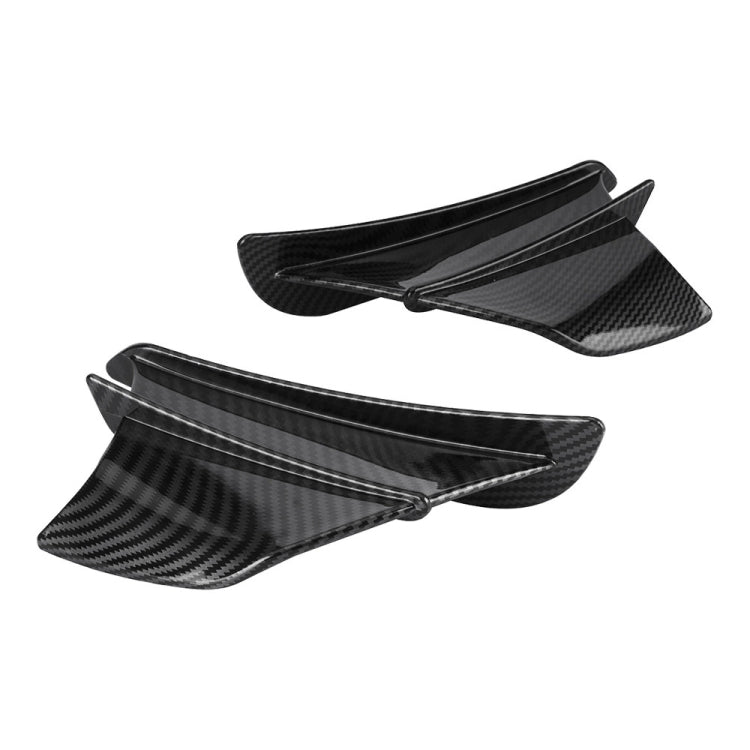 Spoiler per kit alettone aerodinamico per moto, Glossy Carbon, Matte Carbon, Forged Texture