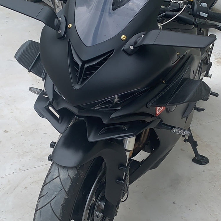 Spoiler per kit alettone aerodinamico per moto, Glossy Carbon, Matte Carbon, Forged Texture