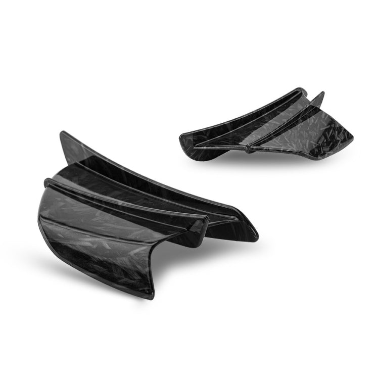 Spoiler per kit alettone aerodinamico per moto, Glossy Carbon, Matte Carbon, Forged Texture
