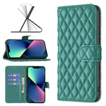 Custodia portafoglio in pelle con supporto per iPhone 14