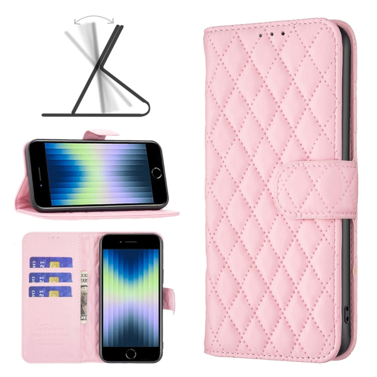 Custodia portafoglio in pelle con supporto per iPhone SE 2022