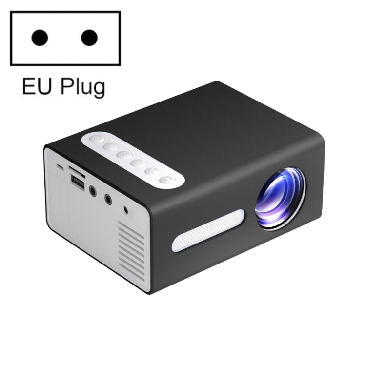 T300 25ANSI LED Proiettore di giochi multimediali per la casa portatile, EU Plug, UK Plug, AU Plug